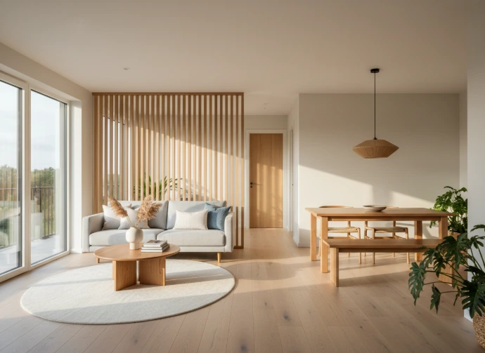 Open living, toch gescheiden