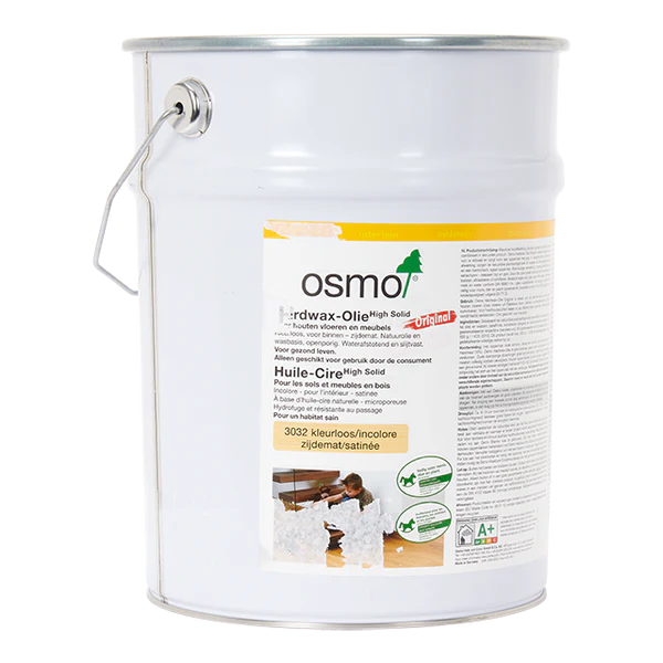 [OSMO00009] Osmo 3032 Kleurloos zijde mat Hardwaxolie Original 10L