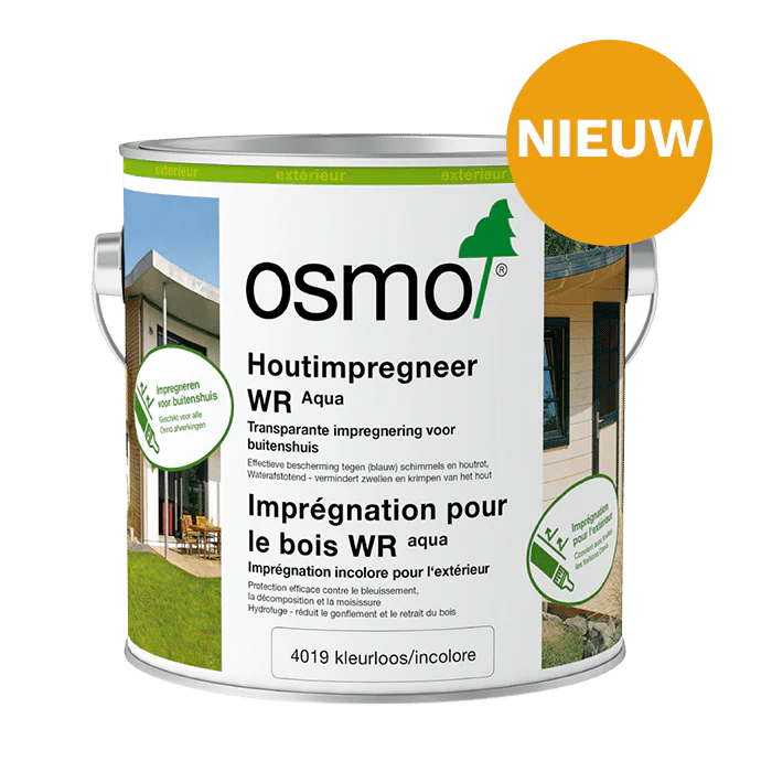 Osmo Hout impregnering WR aqua Outside 4019 Aqua 0,75L