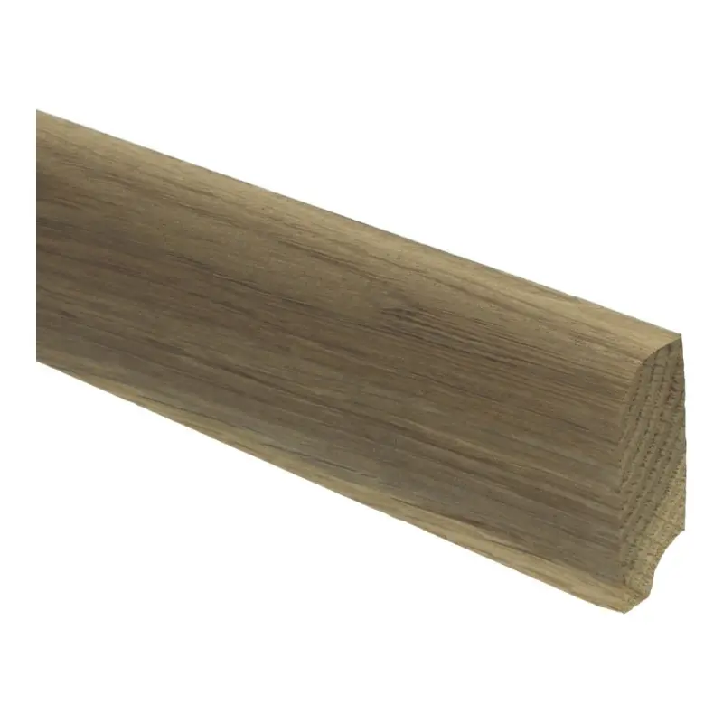 [PPCE20005] 11009 Plint Koloniaal eik gerookt onbehandeld massief 20x58mm per m