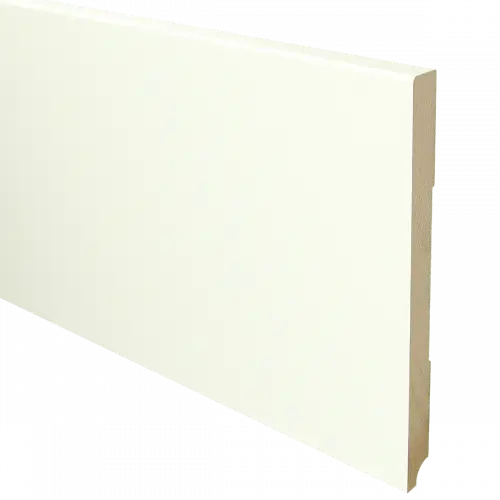 [PPCE20051] Plint Modern schilder RAL 9010 wit MDF-gelakt 18x220x2400mm