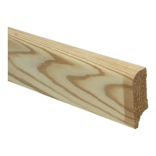 [PPCE20463] 11351 Plint Koloniaal grenen onbehandeld massief 22x58mm per m