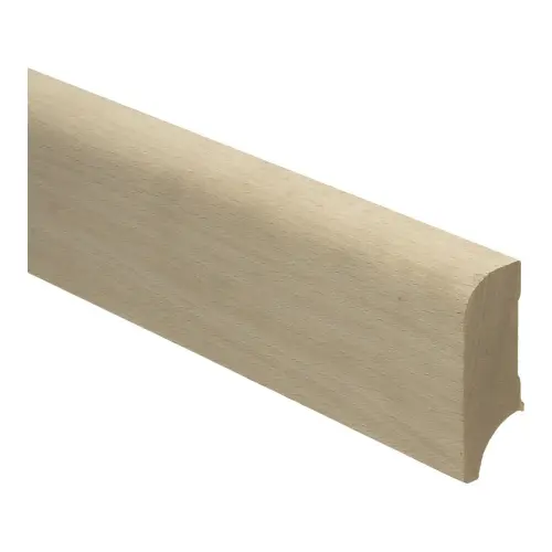 [PPCE20472] Plint Koloniaal beuk onbehandeld massief 22x58mm per m