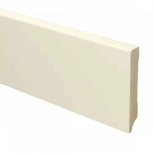 [PPCE21055] 15928 Plint Modern schilder RAL 9001 crèmewit MDF-gelakt 15x90x2400mm