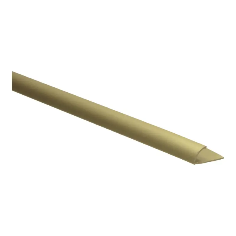 Profiel papegaaienbek goud ALU 8x25x900mm