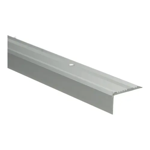 Kuberit Profiel trap zilver grof antislip ALU 43x23x3000mm