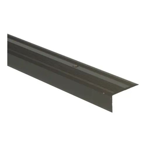65367 Kuberit Profiel trap brons grof antislip ALU 43x23x3000mm