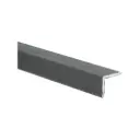 Profiel hoek leem donker ALU 30x24,5mm kleef 2000mm