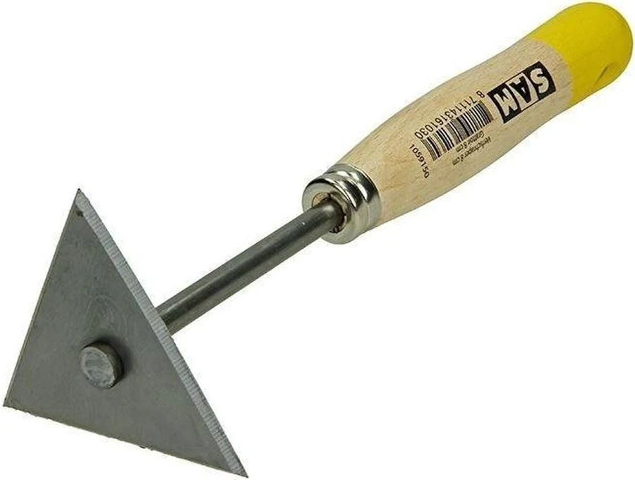 [PPCE40009] 92135 Verfkrabber krabstaal driehoek 6cm 