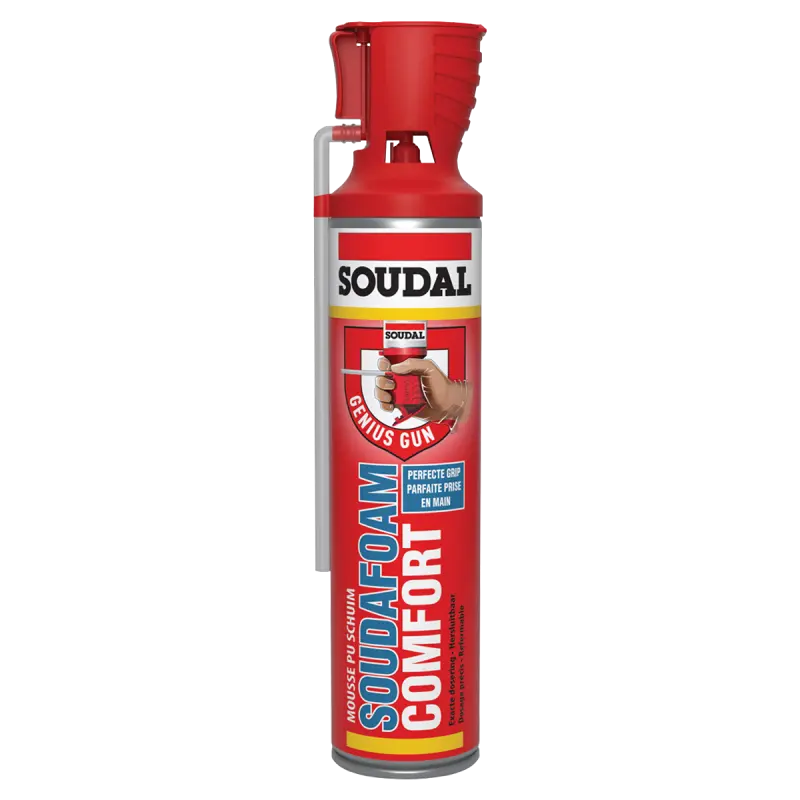 Soudal Soudafoam Comfort PUR schuim 600 ml