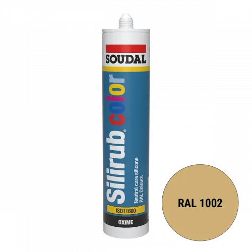  Soudal Siliconenkit RAL 1002 zandgeel 300 ml 