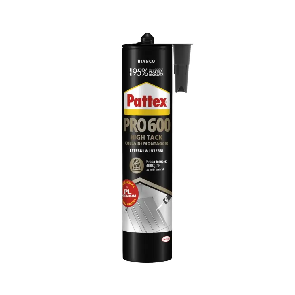 Pattex PRO600 lijm montagekit 460g
