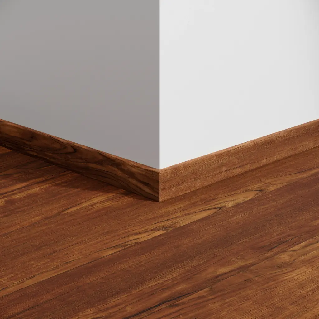 [BERR20468] BerryAlloc Plint teak brown 2,4m per 4st (80 mm)