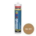 84003 Soudal Siliconenkit RAL 1011 Bruin beige