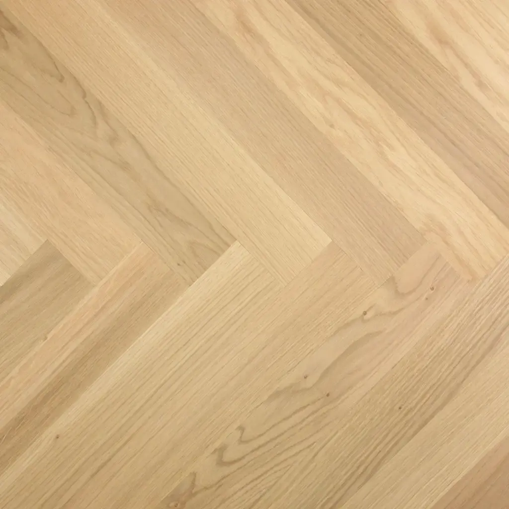 01925 Otium Hout visgraat Satin - wit geolied