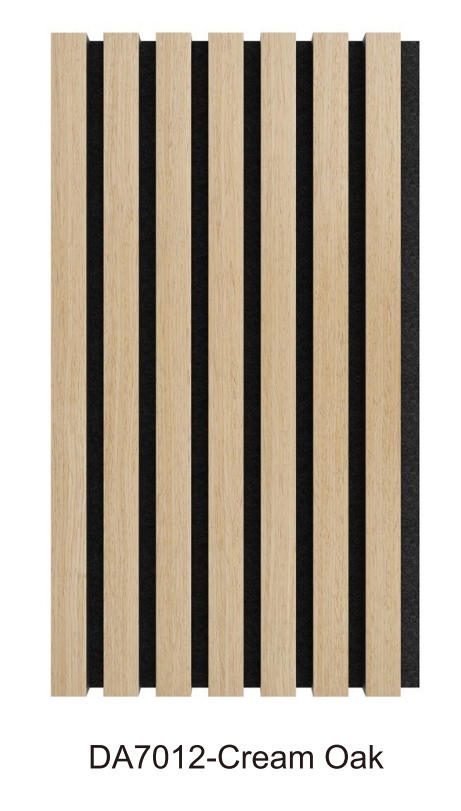 ACOUSTIC PANEL Wood veneer 2700 x 600 x 21mm Cream Oak