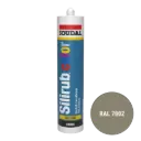 84017 Soudal Silirub Color Siliconenkit RAL 7002 300ml