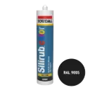 Soudal Silirub Color Siliconenkit RAL 9005 300ml
