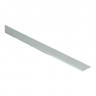 [PPCE30435] 41129 Profiel verbinding zilver ALU 2x25mm kleef 1000mm