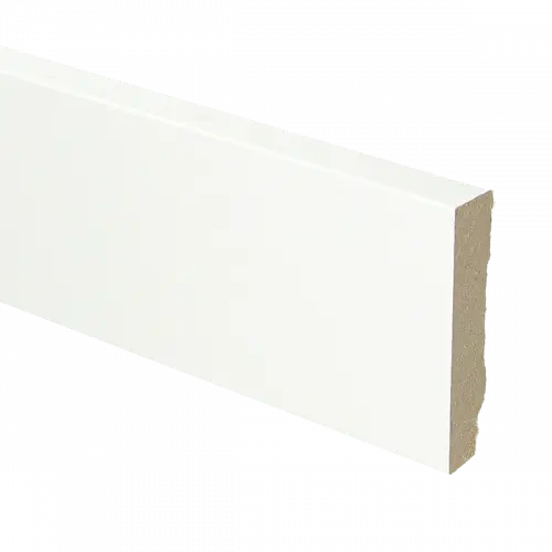 [16754] 16754 MDF plint recht 70x15 wit gefolied 2400mm