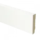 16754 MDF plint recht 70x15 wit gefolied 2400mm