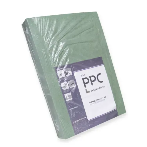 86555 PPC groene ondervloerplaat Felt 7 mm laminaat/parket
