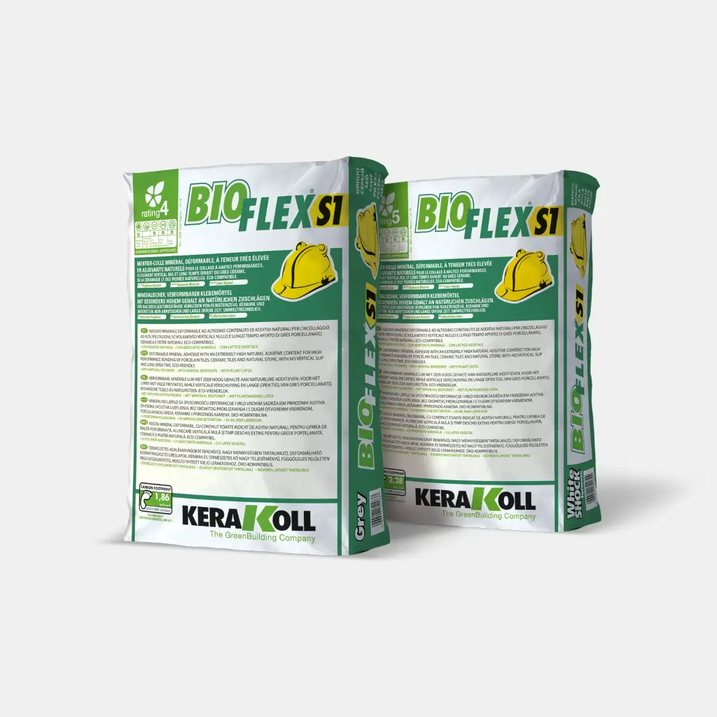 EasyFloors Kerakoll tegellijm BioflexS1 grijs 25 kg