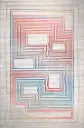 Strip Carpet Abstract Multicolor UniCarpet 13