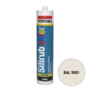  Soudal Siliconenkit RAL 9001 Creme Wit