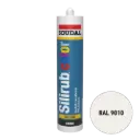  Soudal Siliconenkit RAL 9010 Wit