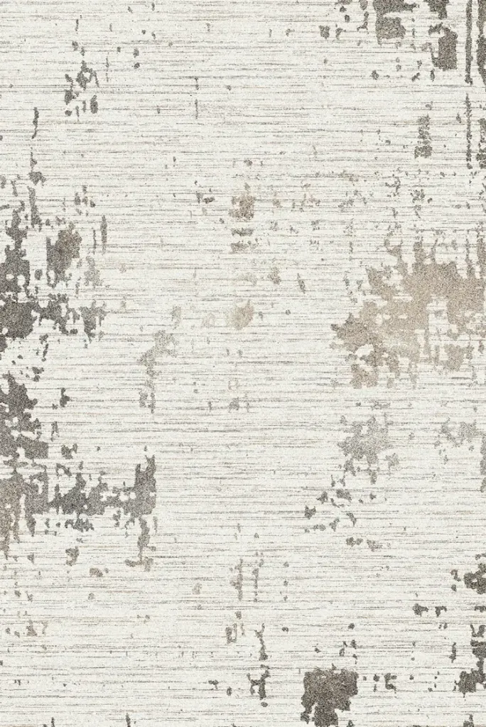 Abstract Grey Chinggis Carpet 3 (160cm x 230cm)