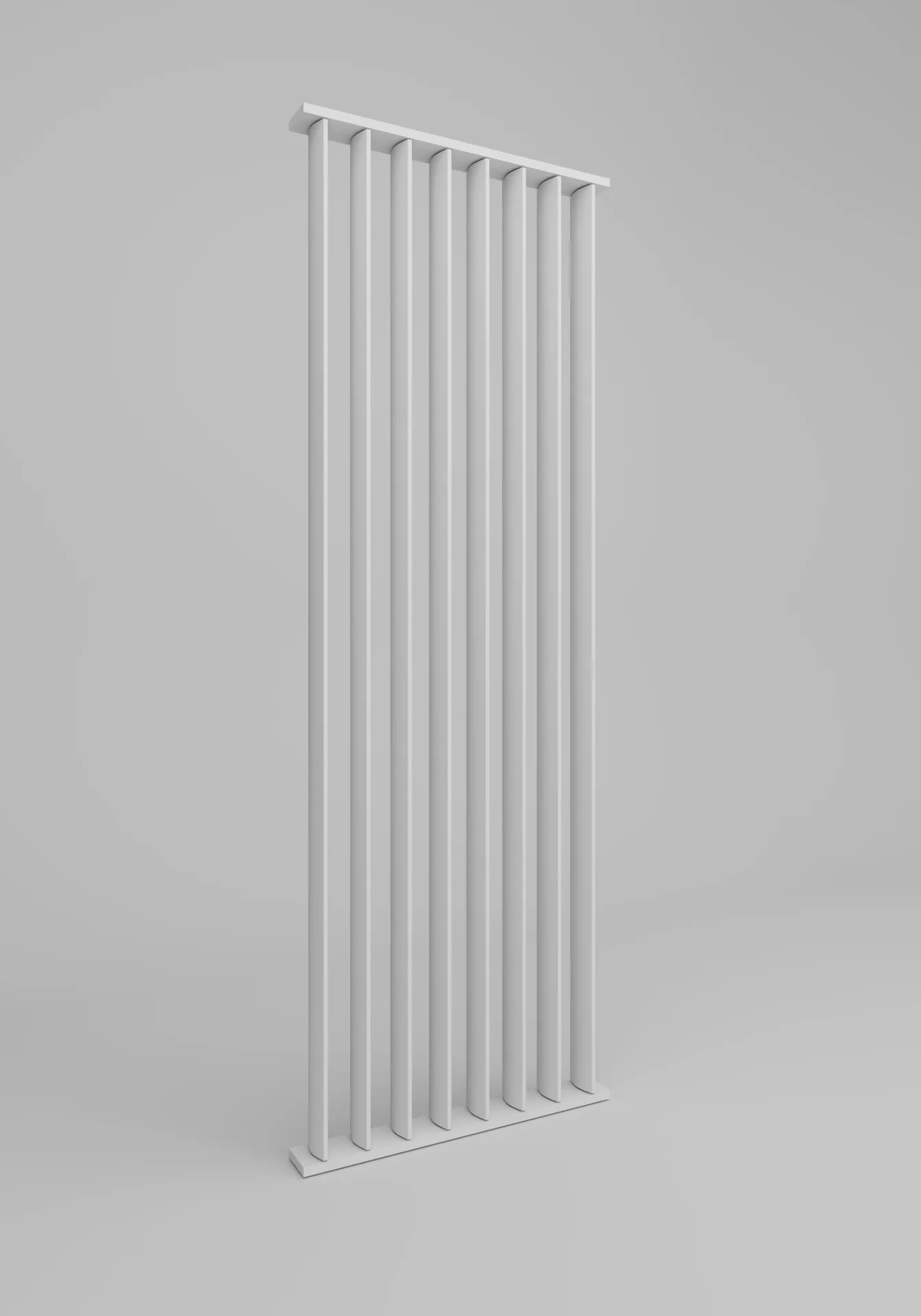 Divisio Uni white Denver oval slat
