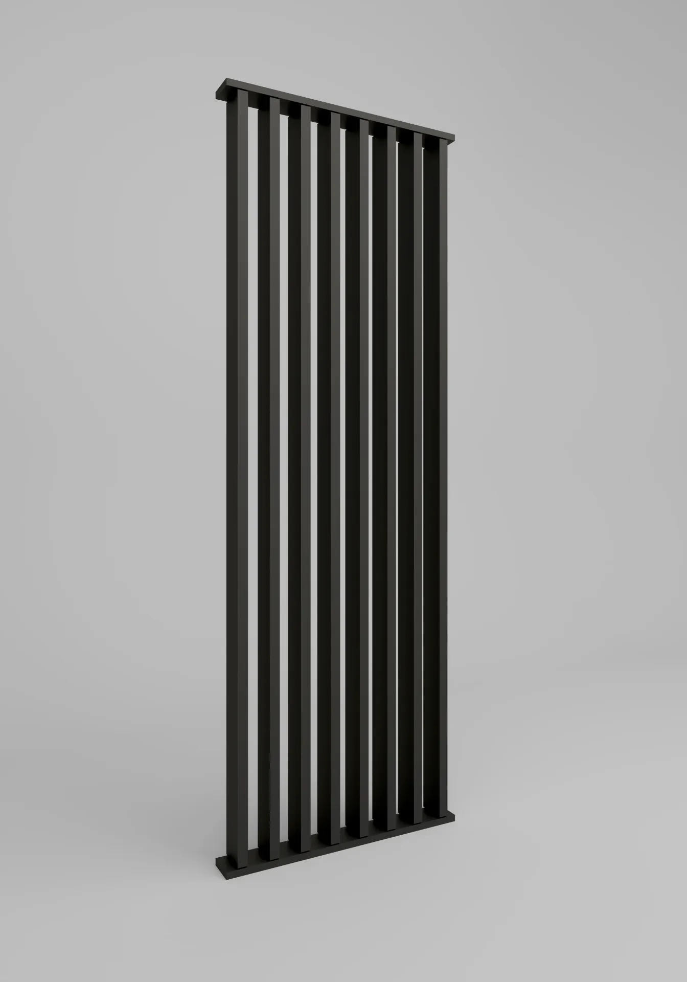 Divisio Uni black Chicago square slat