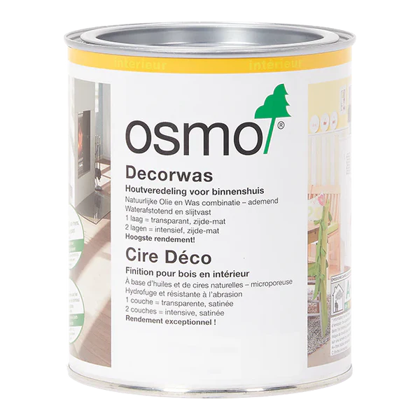 [10100002] Osmo Decorwas Transparant 0,75L (3101, Kleurloos)