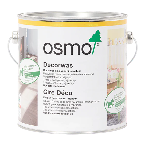 [10100003] Osmo Decorwas Transparant 2,50L (3101, Kleurloos)