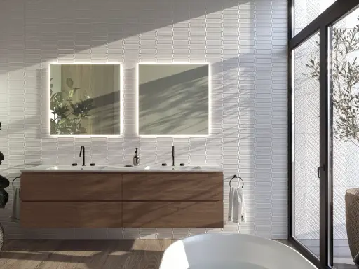 EasyTiles Glaciar muurtegel Porselein 30 x 75 