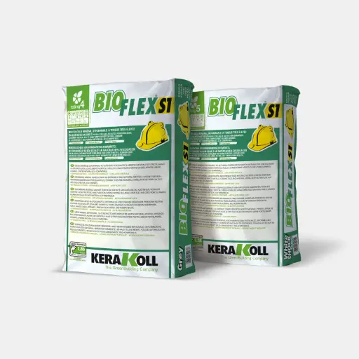 EasyFloors Kerakoll tegellijm BioflexS1 grijs 25 kg